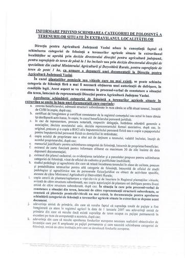 INFORMARE CETATENI SCHIMBAREA CATEGORIEI DE FOLOSINTA 09032026082326