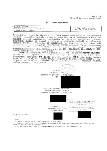 AFISARE OFERTA MUNTEANU